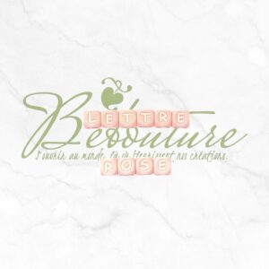 Lettres Rose 10mm
